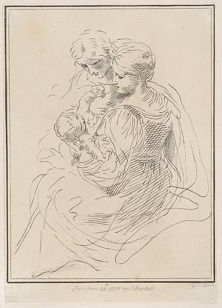 Madonna and Child with Saint Anne, by Giuseppe Canale