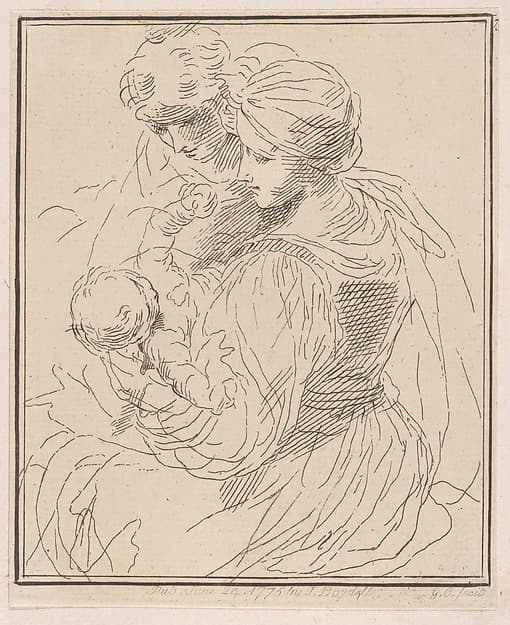 Madonna and Child with Saint Anne, by Giuseppe Canale
