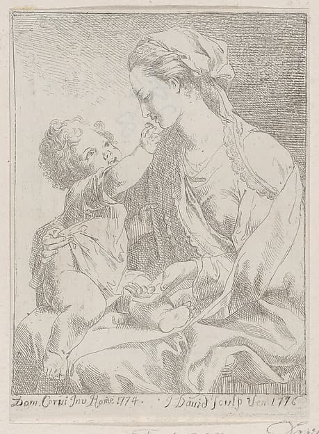 Virgin and Child, by Giovanni David