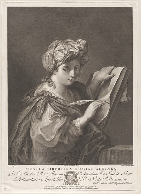 The Tiburtine Sibyl, by Girolamo Carattoni