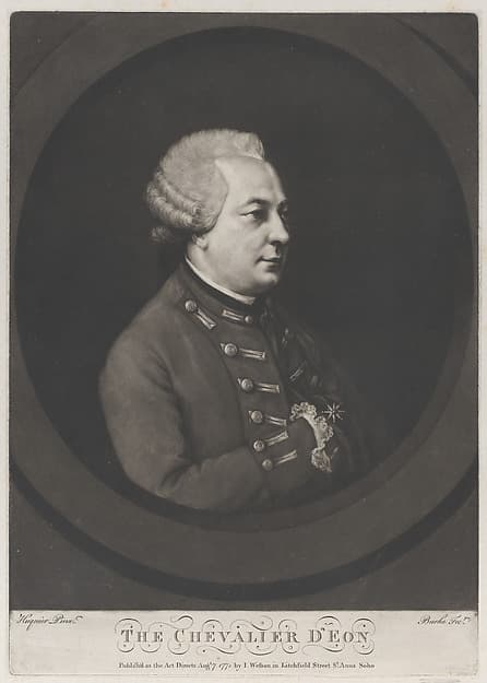 Chevalier d'Eon, by Thomas Burke