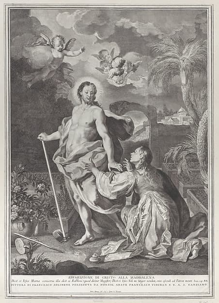 Noli me tangere, by Pietro Monaco