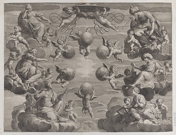 Allegory relating to the Medici family, by Johann Friedrich Greuter