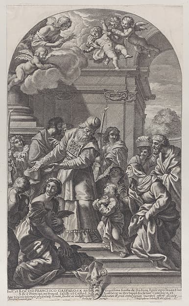 The presentation of the Virgin in the Temple, by Christoph Lederwasch