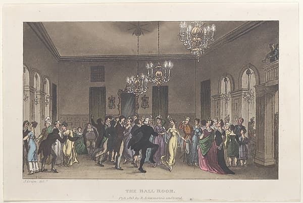 The Ball Room, by Thomas Rowlandson
