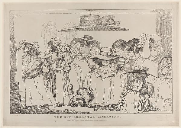 The Supplemental Magazine, by Thomas Rowlandson