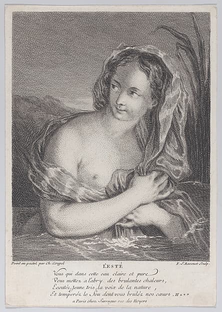 Summer (L'Esté), by Simon Francis Ravenet, the elder