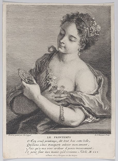 Spring (Le Printemps), by Simon Francis Ravenet, the elder