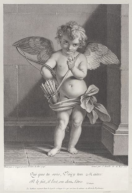 Cupid, by Jean Daullé