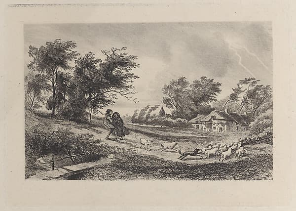 L'Orage, by Charles-François Daubigny