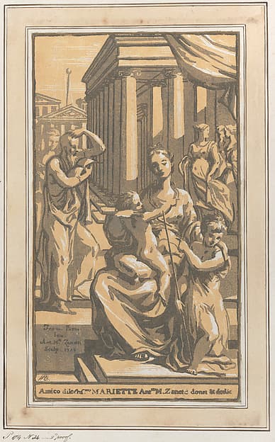 The Virgin and Child with Saint John the Baptist, by Anton Maria Zanetti the Elder