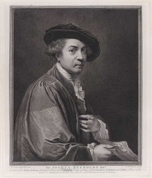 Sir Joshua Reynolds, by John Keyse Sherwin