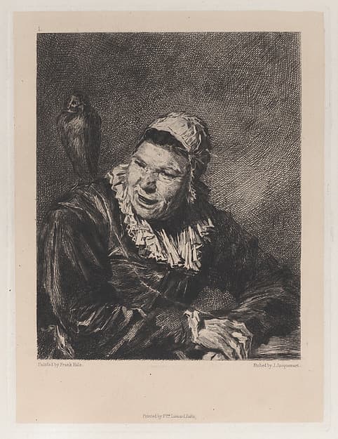 Malle Babbe, after Frans Hals, by Jules-Ferdinand Jacquemart