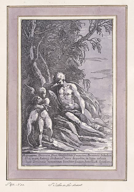 Saint John in the Desert, by Anton Maria Zanetti the Elder