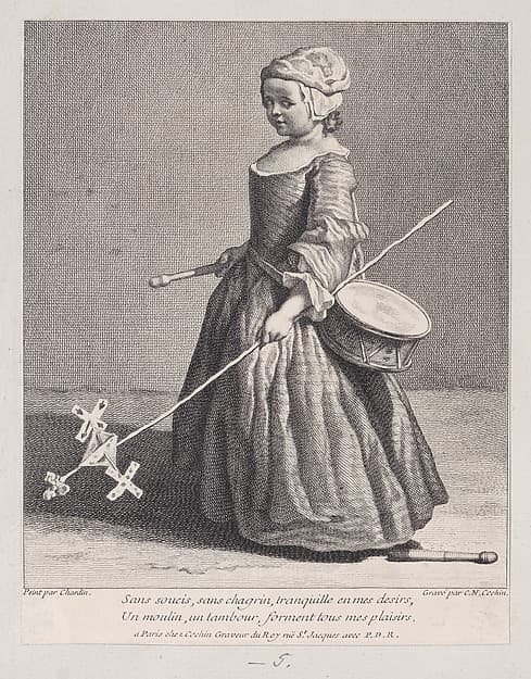 The Young Soldier, by Charles Nicolas Cochin I