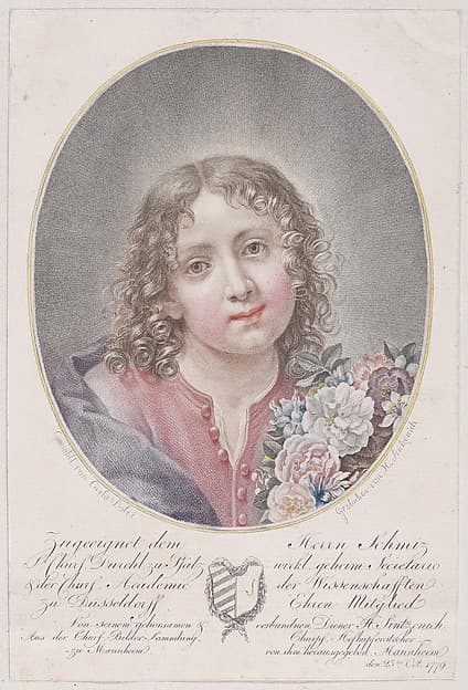 Head of the young Christ, by Heinrich Sintzenich