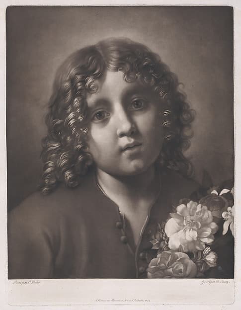 Head of the young Christ, by Karl Jautz