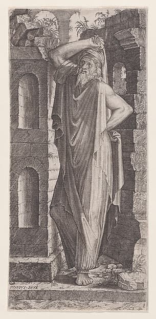 St. Philip (?), from Christ, the Twelve Apostles, and St. Paul, by Lambert Suavius