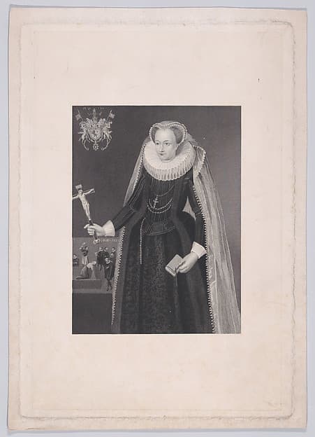 Mary, Queen of Scots, by Edward Francis Finden