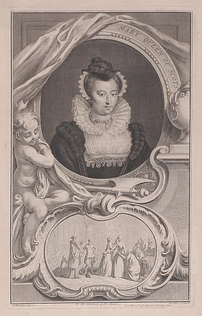 Mary, Queen of Scots, by Jacob Houbraken