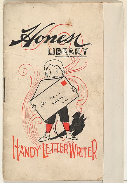 Handy Letter Writer, from the Honest Library series (N115) issued by Duke Sons & Co. to promote Honest Long Cut Tobacco, by W. Duke, Sons & Co.
