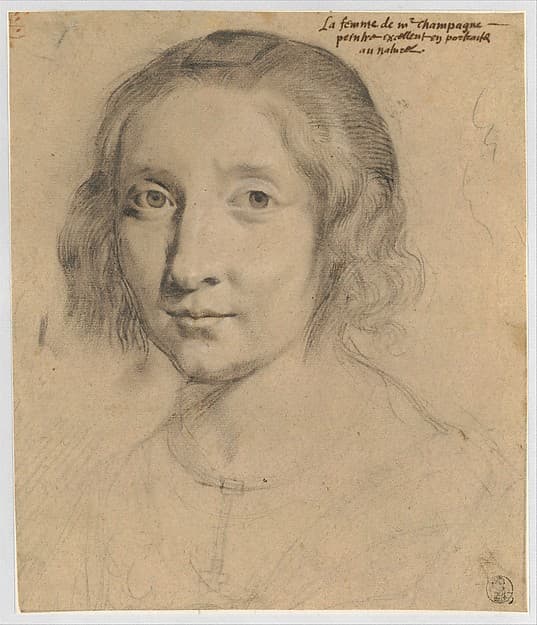 Portrait of Charlotte Duchesne, by Philippe de Champaigne