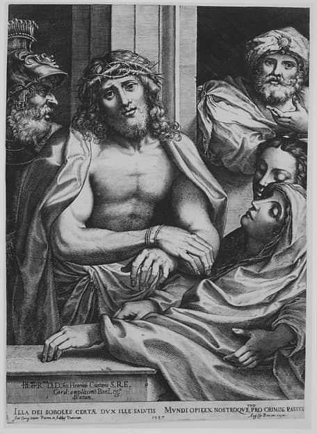 Ecce Homo, by Agostino Carracci