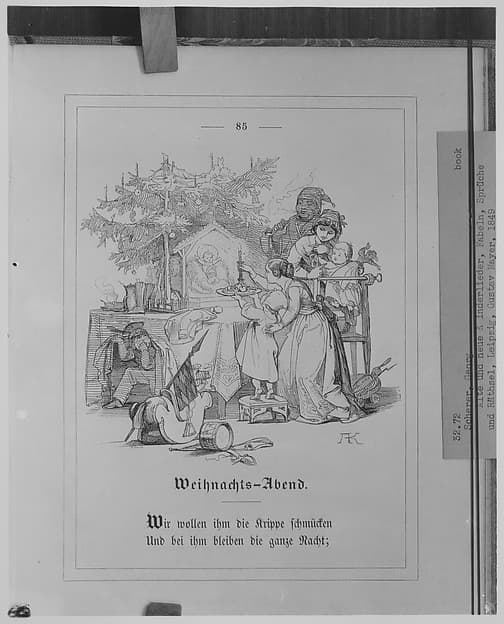 Alte und neue Kinderlieder, Fabeln, Sprüche und Räthsel, by Adrian Ludwig Richter