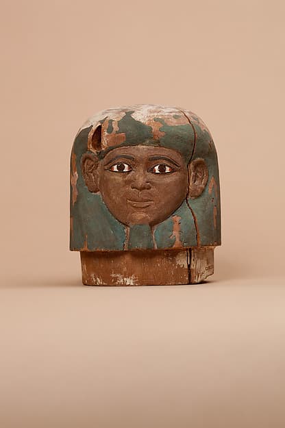 Canopic jar lid of Ukhhotep