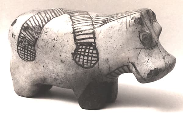 Figurine of hippopotamus