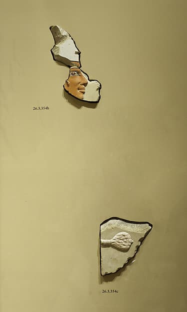 Relief Fragments from a Large Figure of Mentuhotep II