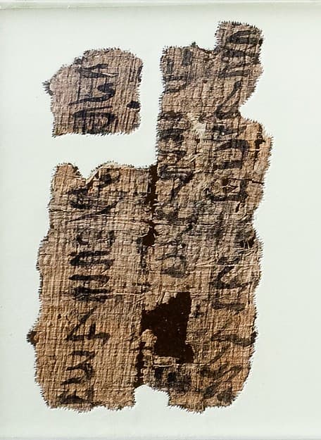 Papyrus fragment