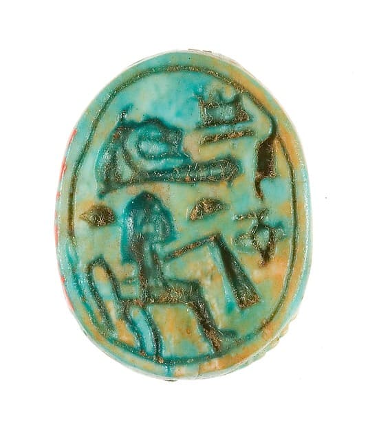 Scarab Inscribed Hatshepsut-United-with-Amun