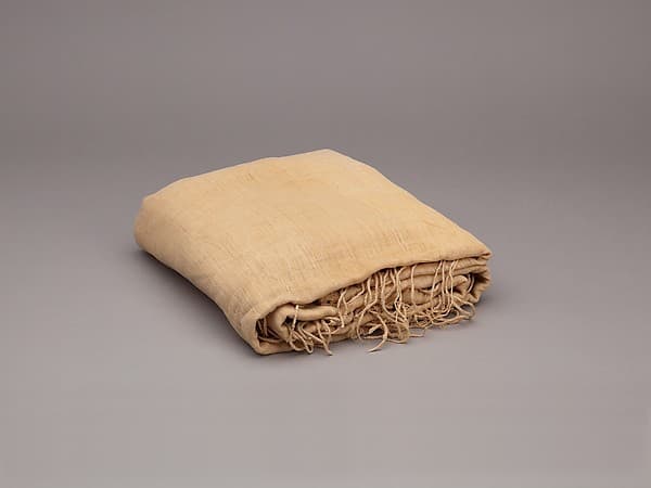 Sheet, linen mark, medium spin, close weave