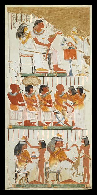 Guests at a Banquet, by Nina de Garis Davies