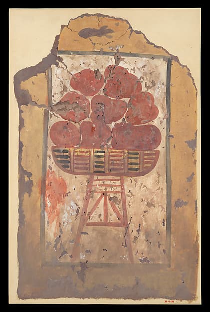 Basket of Fruit, Palace of Amenhotep III, by William J. Palmer-Jones