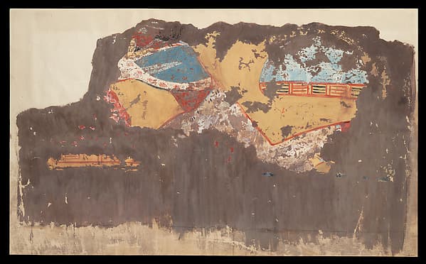 Syrian Kneeling to the Left, Palace of Amenhotep III at Malqata, by William J. Palmer-Jones