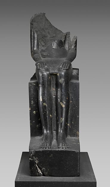 Lower Part of a Statue
