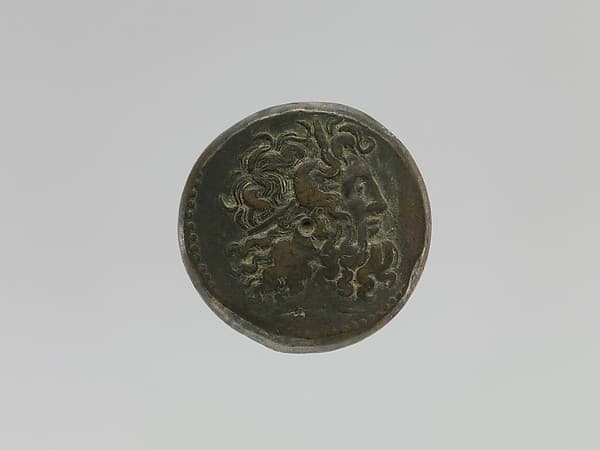 Coin of Ptolemy IV from a Ptolemaic hoard