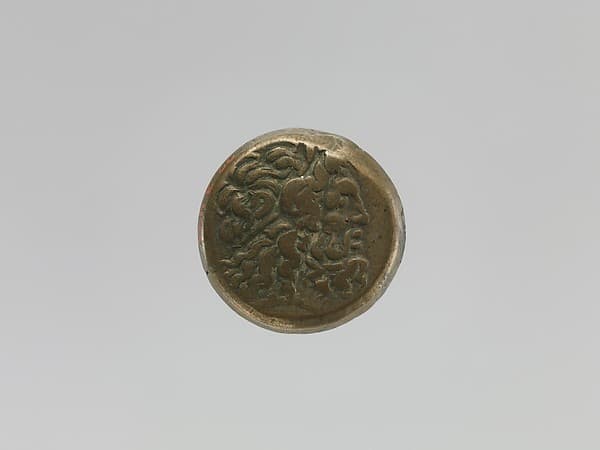 Coin of Ptolemy IV from a Ptolemaic hoard