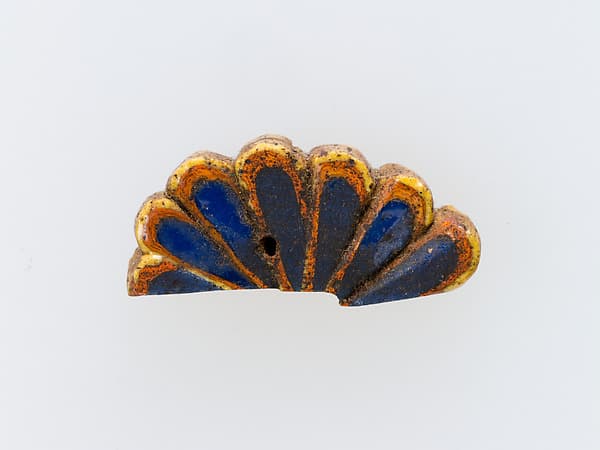 Inlay fragment, rosette