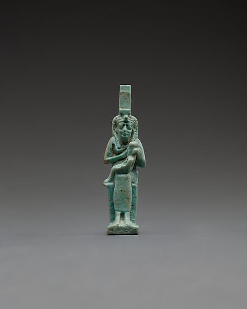 Figure of Isis nursing Horus
