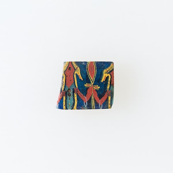 Inlay, ankh with was scepters