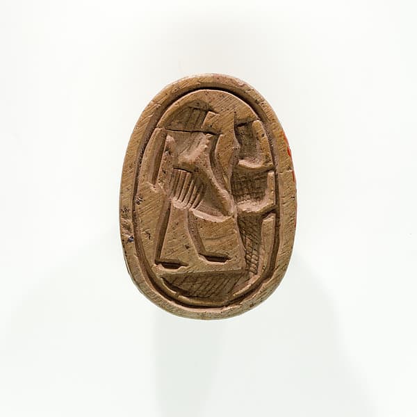 Scarab from Ruiu's Burial