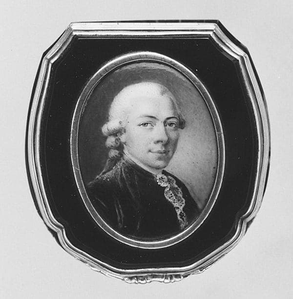 Portrait of a Man, by Continental (possibly Swiss) Painter
