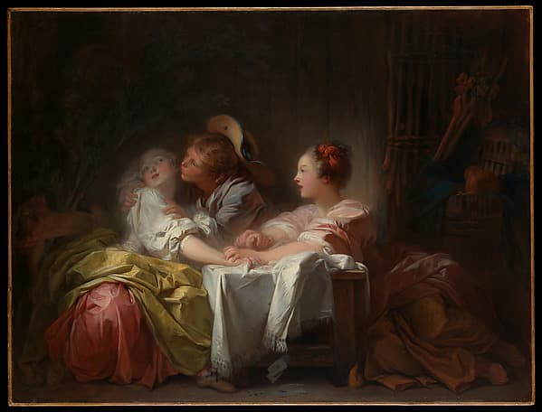 The Stolen Kiss, by Jean Honoré Fragonard