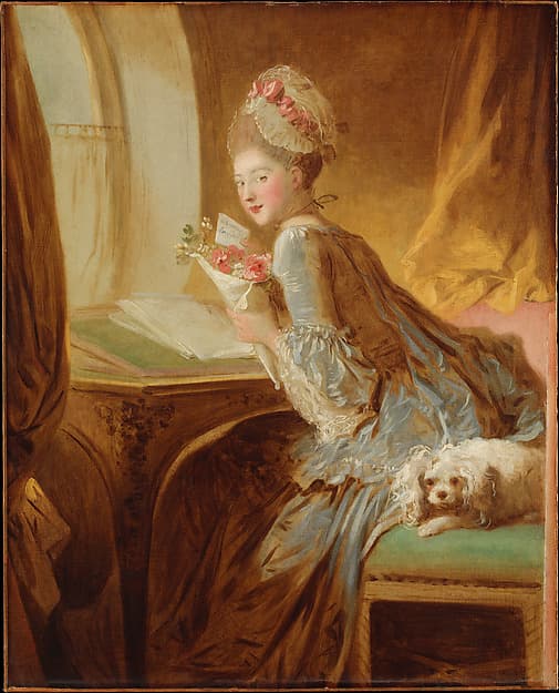 The Love Letter, by Jean Honoré Fragonard