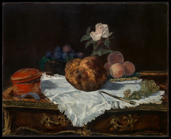 The Brioche, by Edouard Manet