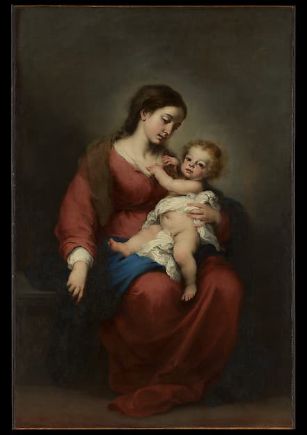 Virgin and Child, by Bartolomé Estebán Murillo