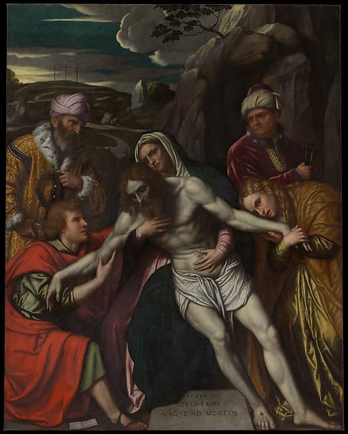 The Entombment, by Moretto da Brescia (Alessandro Bonvicino)